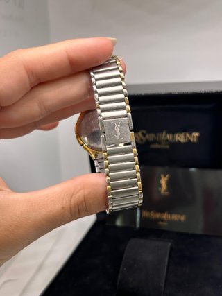 Reloj Yves Saint Laurent Oro y Plata