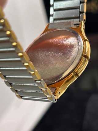 Reloj Yves Saint Laurent Oro y Plata