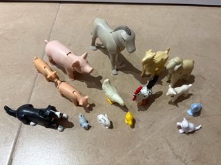 Lote Playmobil Granja Animales