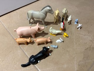 Lote Playmobil Granja Animales