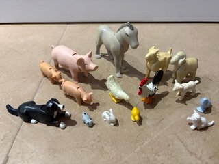 Lote Playmobil Granja Animales