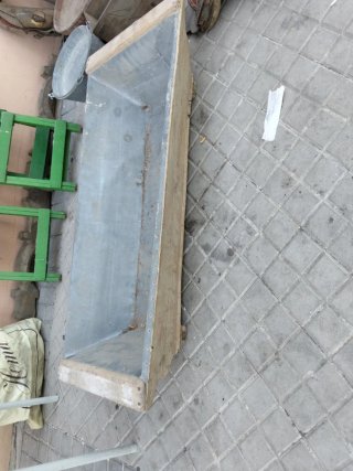 Altesa antigua recubierta de zinc