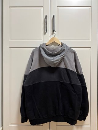Sudadera Adidas Hombre Gris y Negra