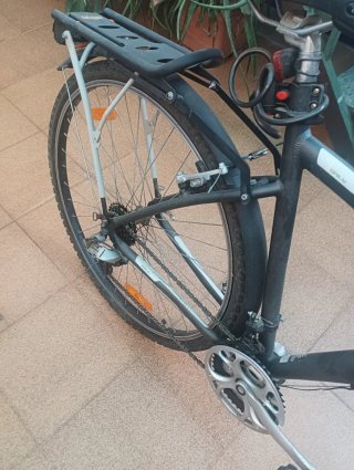 Bicicleta Paseo Btwin Negra