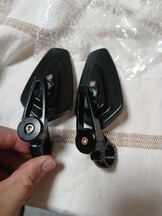 Espejos Moto Universales Negros