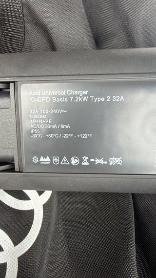 Cable Audi e-tron Carga Doméstica