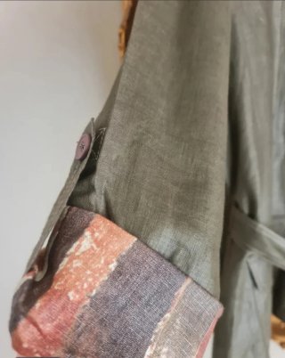 CHARELI 100% Lino Exclusivo T 40/42 Sin uso