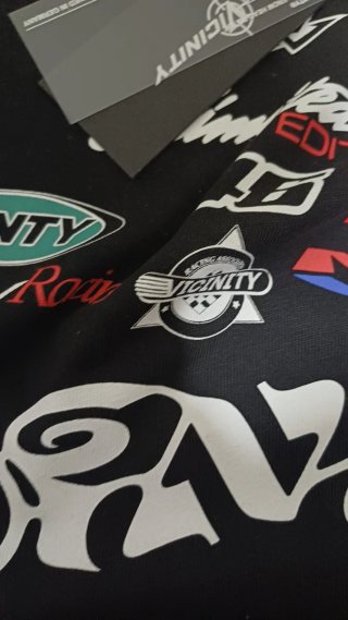 Camiseta Vicinity Racing Negra Talla S