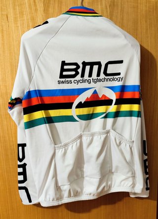 Maillot Ciclismo BMC UCI Arco Iris
