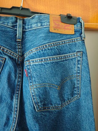 Levi’s 501 S Selvedge - White Oak Cone Denim