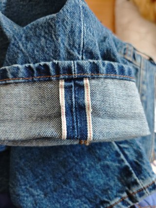 Levi’s 501 S Selvedge - White Oak Cone Denim