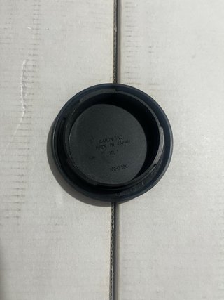 Tapa Canon para objetivo de lente