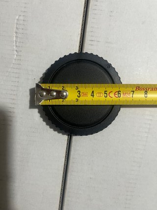 Tapa Canon para objetivo de lente