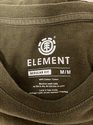 Camiseta Element verde oliva