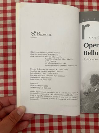 Libro Operación bellota