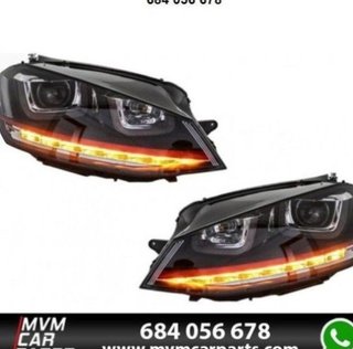 Faros delanteros Led Volkswagen Golf VII 7 Red edi