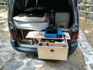Nissan Serena 1.9d. Camperizada Año 1993