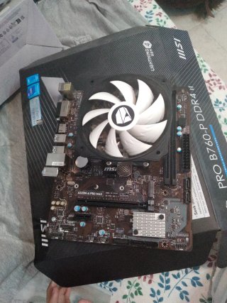 Placa Base MSI A320M-A PRO MAX y procesador ryzen