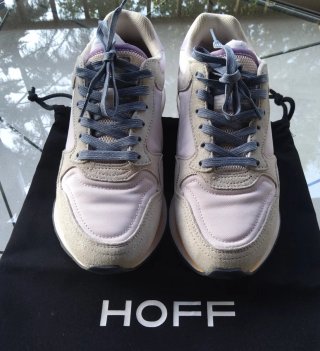 Zapatillas Hoff Mujer Beige/Rosa