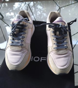 Zapatillas Hoff Mujer Beige/Rosa