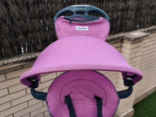 Carrito triciclo smarTrike Explorer 5 en 1 rosa