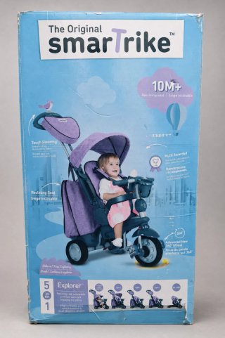 Carrito triciclo smarTrike Explorer 5 en 1 rosa