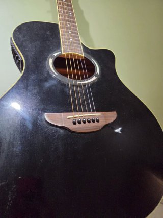 Guitarra Yamaha APX500II BL Electroacústica