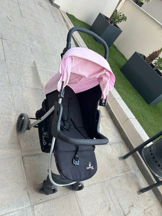 Carro de paseo Asalvo rosa