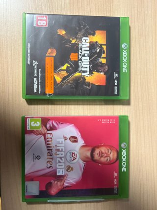Call of Duty Black Ops 4 y FIFA 20 Xbox One
