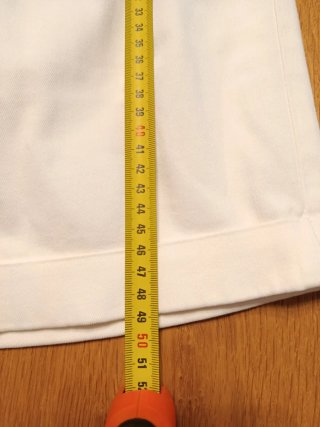Pantalón corto blanco talla 40