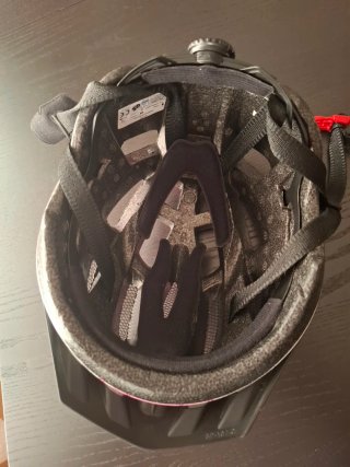 Casco Bicicleta Niña/Junior rosa/blanco T.49-54cm