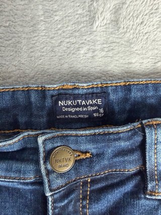 Bermuda Vaquera Nukutavake Y2K Niños