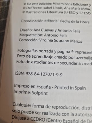 Libro de lengua castellana y literatura 3eso
