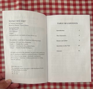 Book Romeo and Juliet