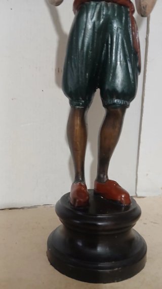 Coppia Candele Bronzo Uomo