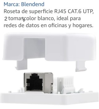 Conectores RJ45 Cat5e (10uds)
