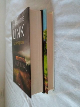 LOTE DE 2 VOLÚMENES DE CHARLOTTE LINK.
