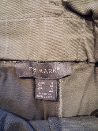 Shorts donna verde militare