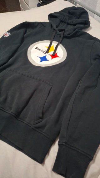 Sudadera New Era NFL Steelers Negra