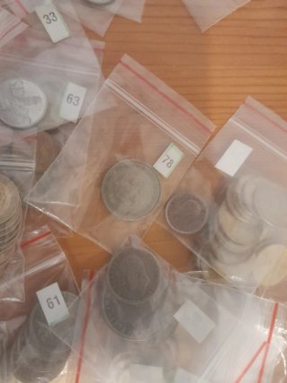 Lote 158 monedas pesetas – Franco y Juan Carlos I