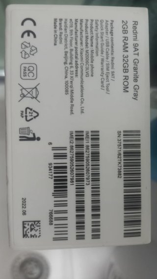 Vendo redmi 9at