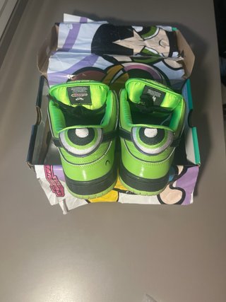 Nike Dunk SB Powerpuff Girls Buttercup (Verdes)