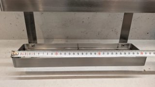 Especiero Ikea Grundtal con 3 botes de cristal
