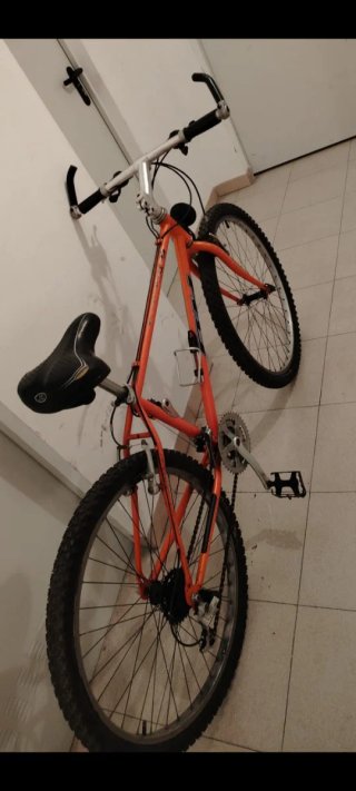 Bici Naranja Montaña