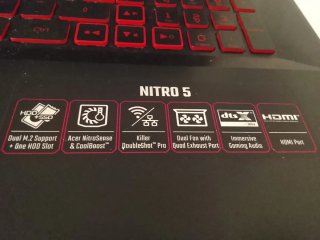 Acer Nitro 5 17 - i7 16GB - Gaming