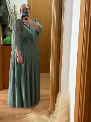 Vestido verde de ocasión