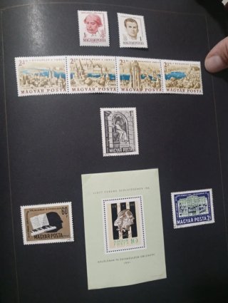 Collezione francobolli Ungheresi
