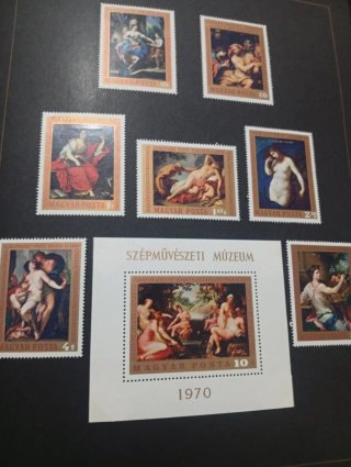 Collezione francobolli Ungheresi