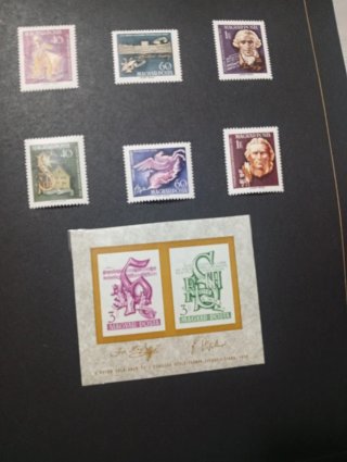 Collezione francobolli Ungheresi