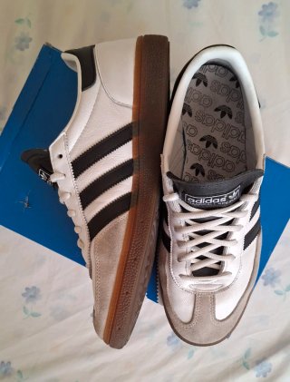 Adidas Handball Spezial Blanco y Negro
